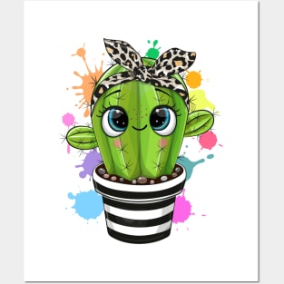 Cute Cacti Posters and Art